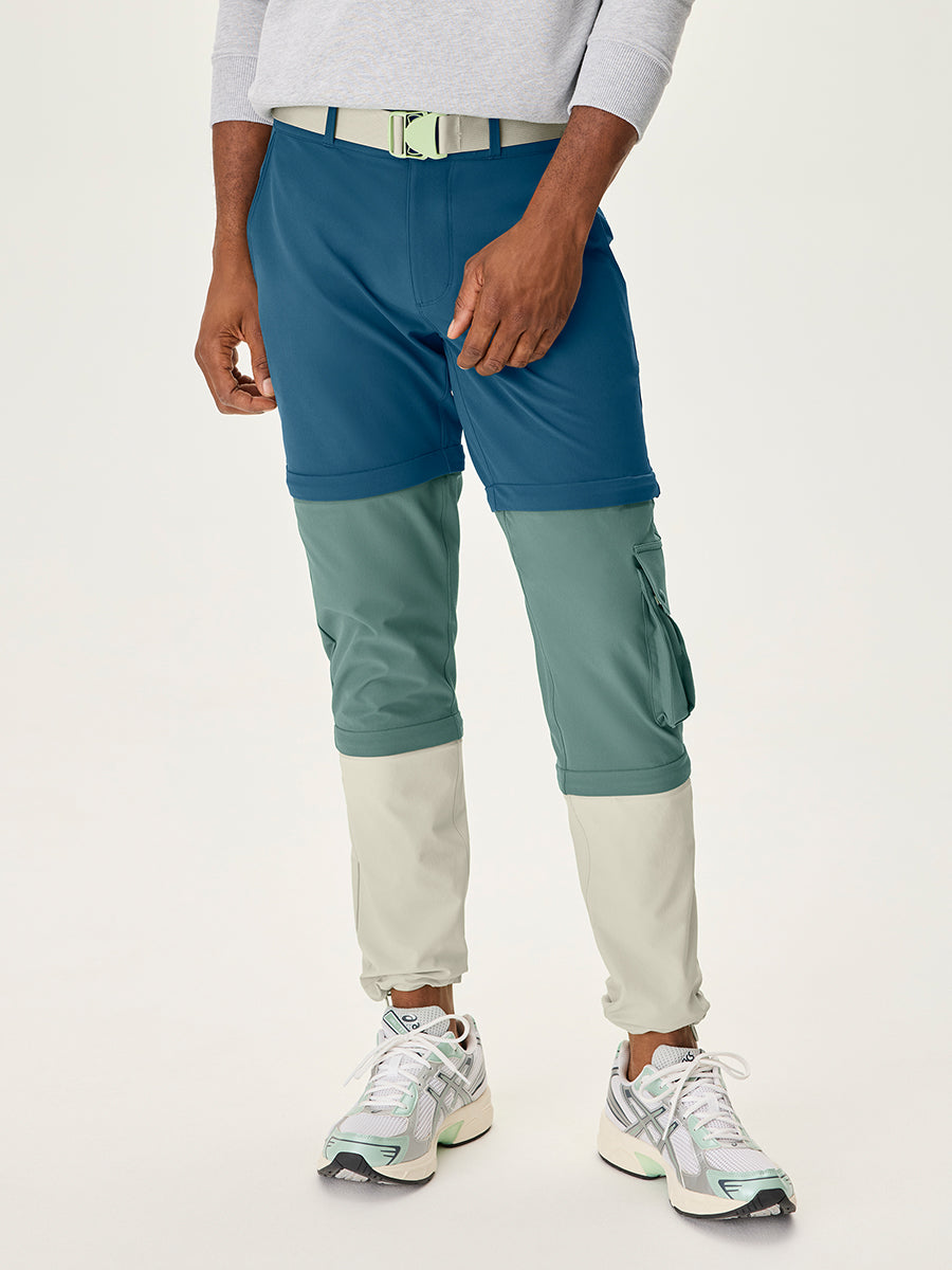 RecTrek Zip-Off Pant Atlantic/Ivy/SeaMoss