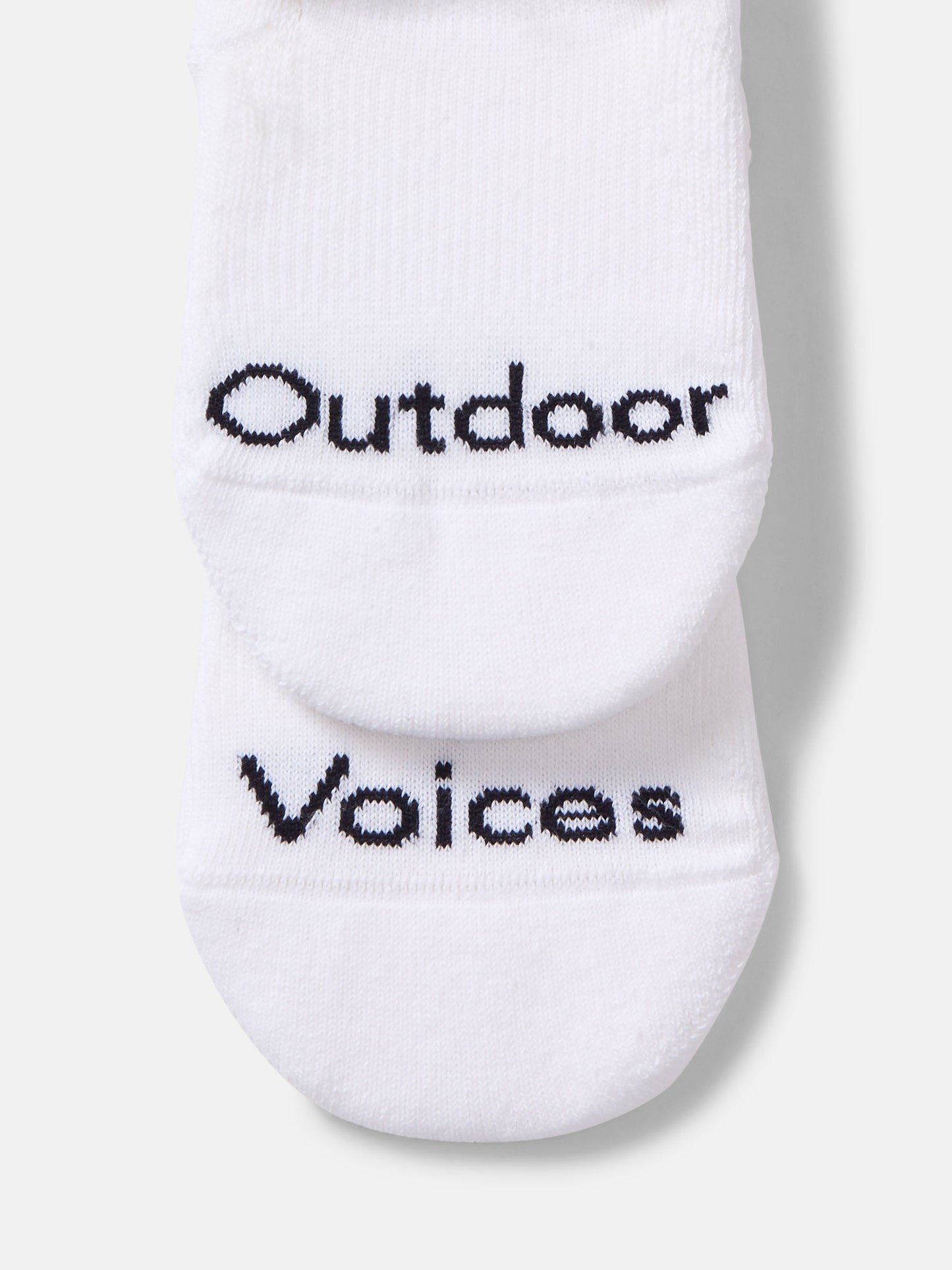 OV No Show Sock White/Navy