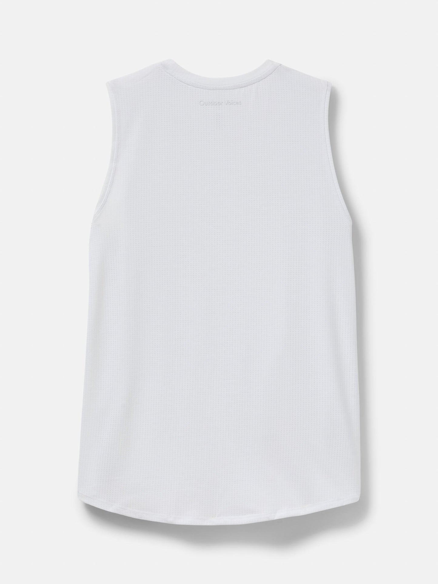 ThinkFast Mesh Muscle Tank Brilliant White