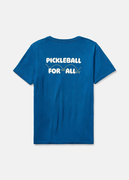 Pickleball for All Graphic Shortsleeve