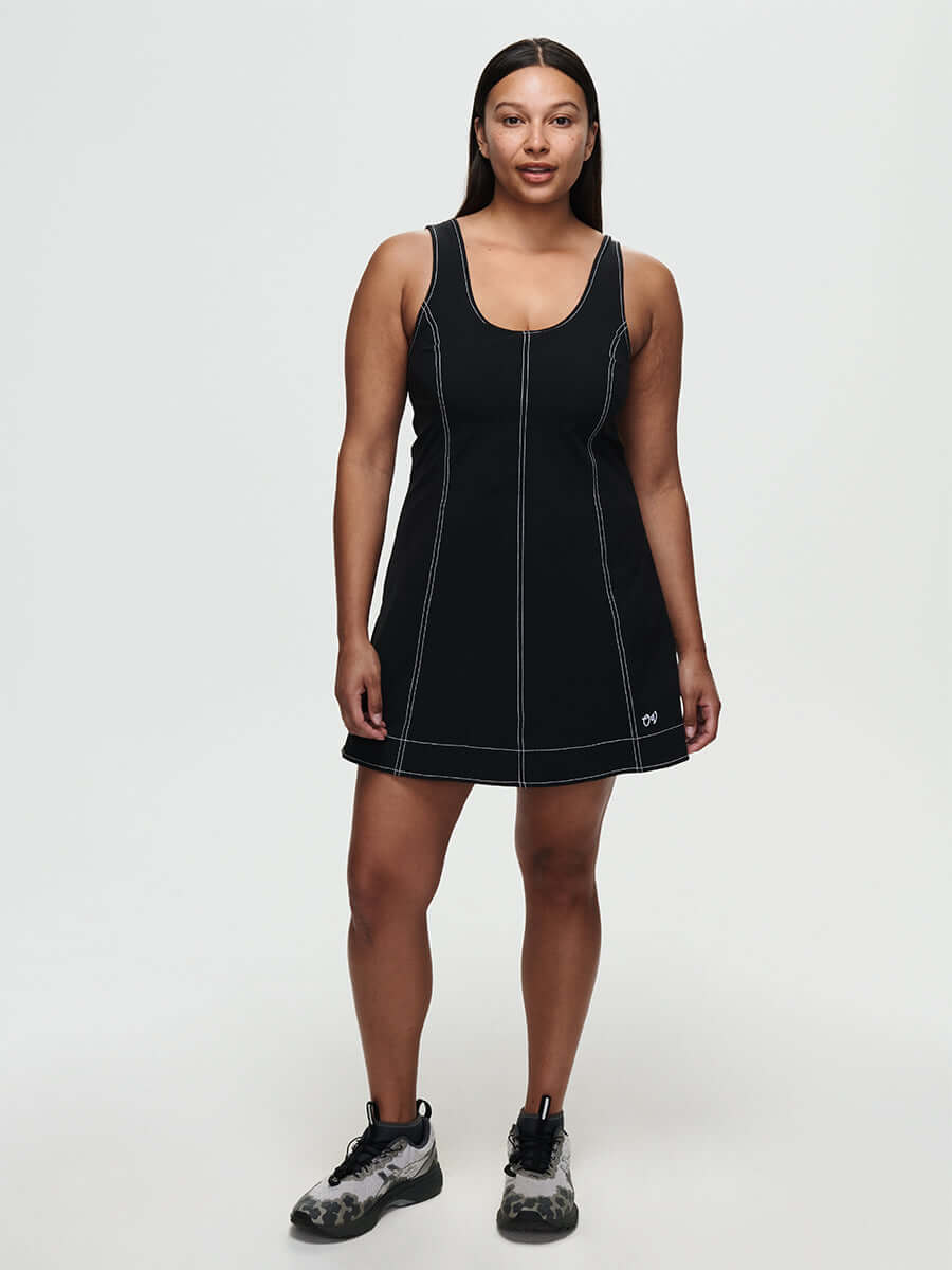Energy Dress Black Multi