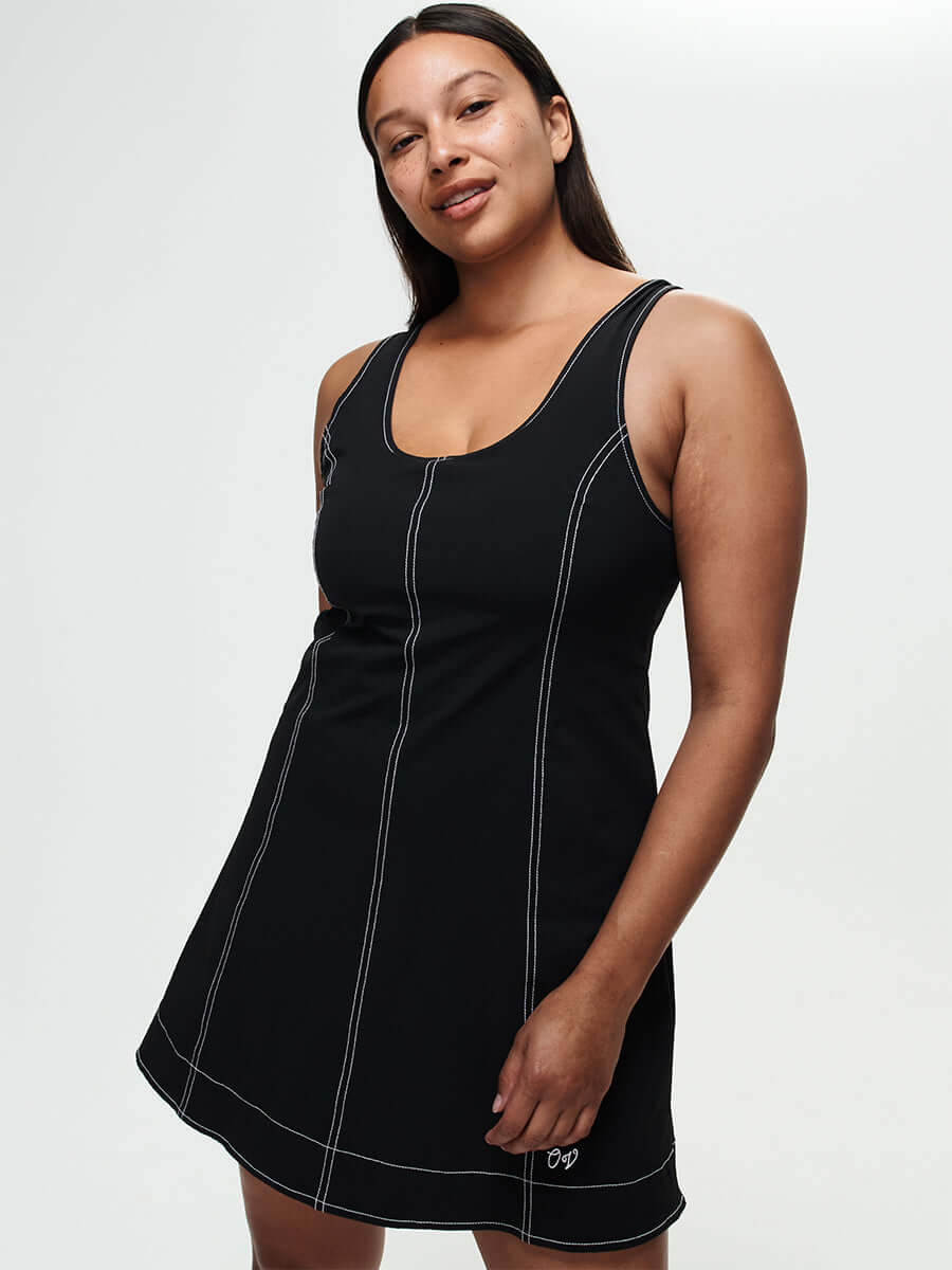 Energy Dress Black Multi