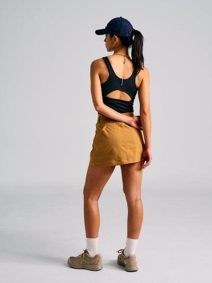 Outdoor 4" Skort Bosc