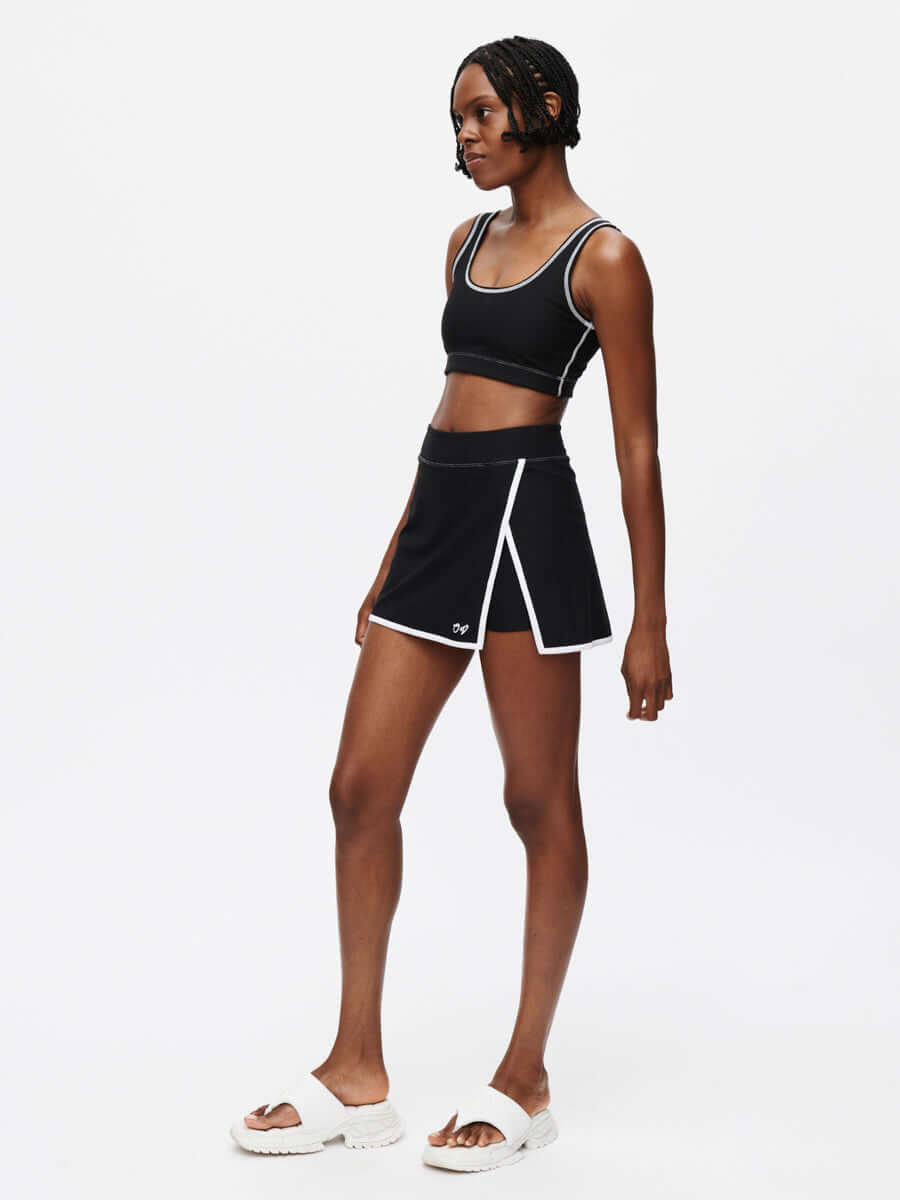 Court Skort 2.5" Black