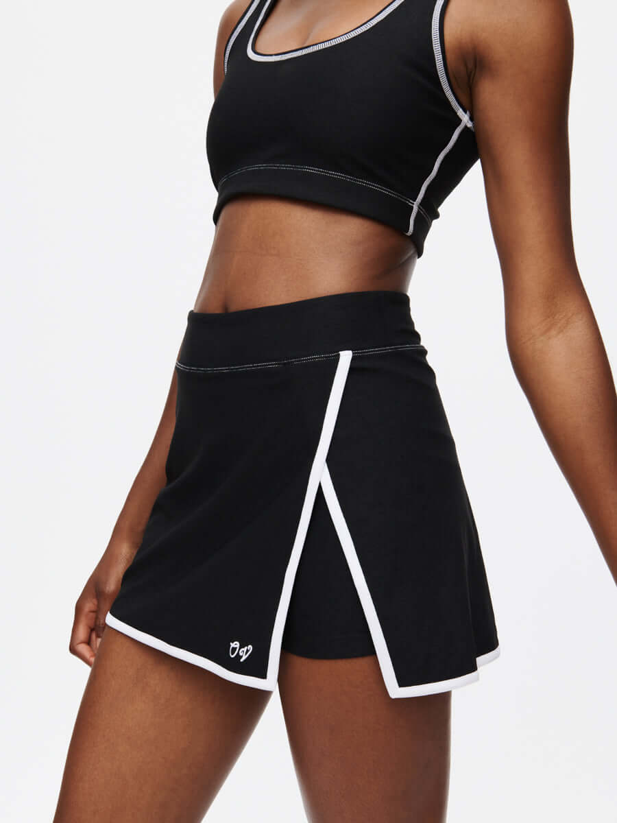 Court Skort 2.5" Black