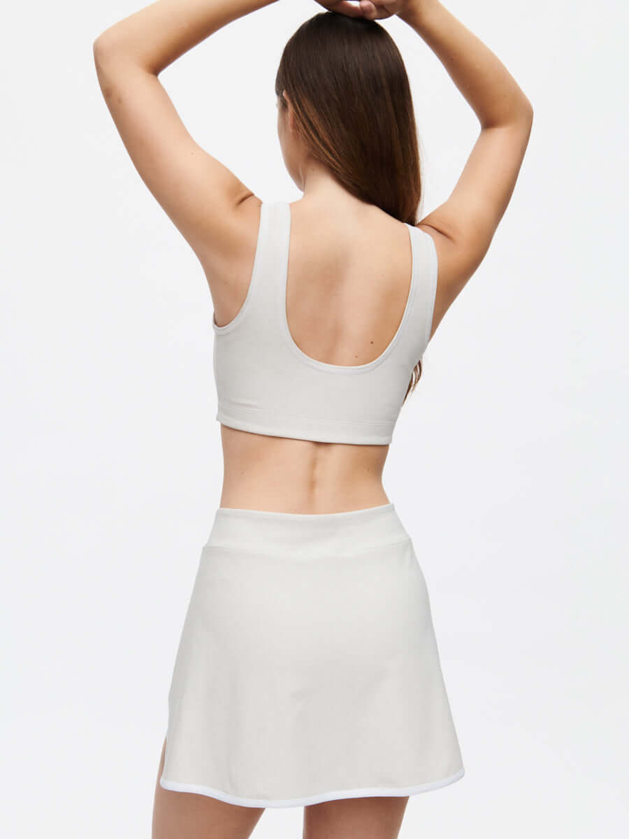 Court Skort 2.5" Sand