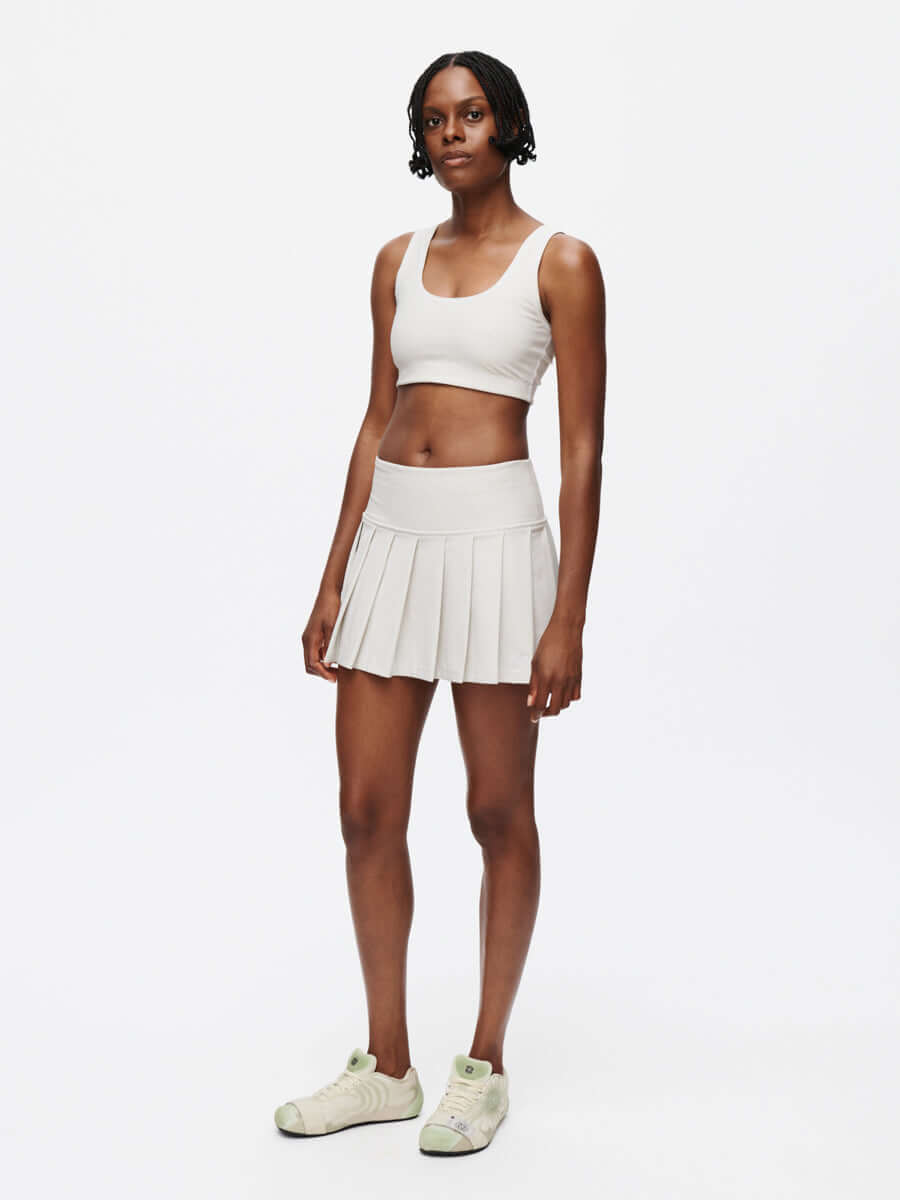 Doing Things 3" Skort Sand
