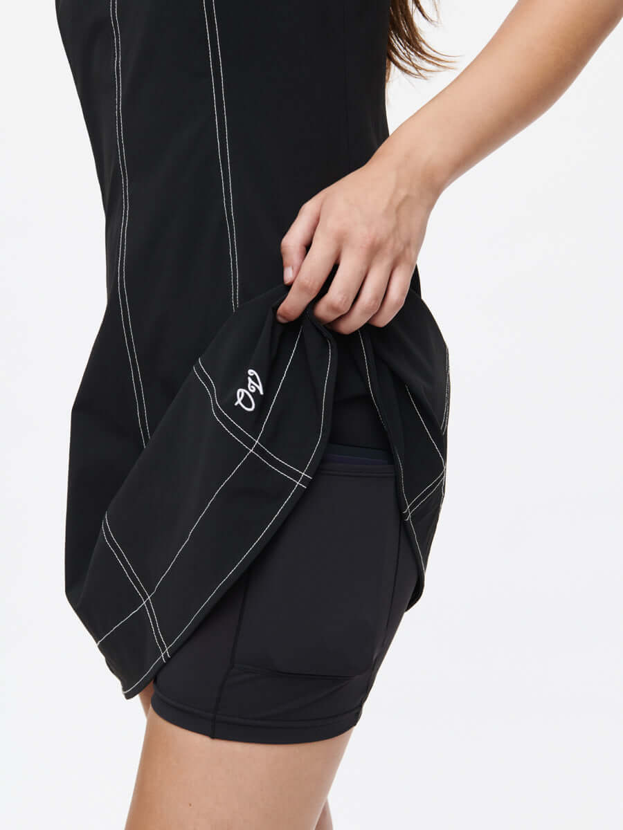 Energy Dress Black Multi