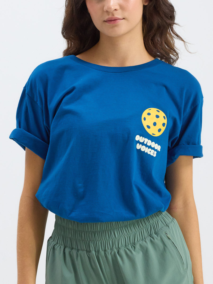 Pickleball for All Graphic Shortsleeve