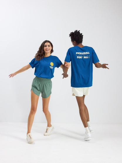 Pickleball for All Graphic Shortsleeve