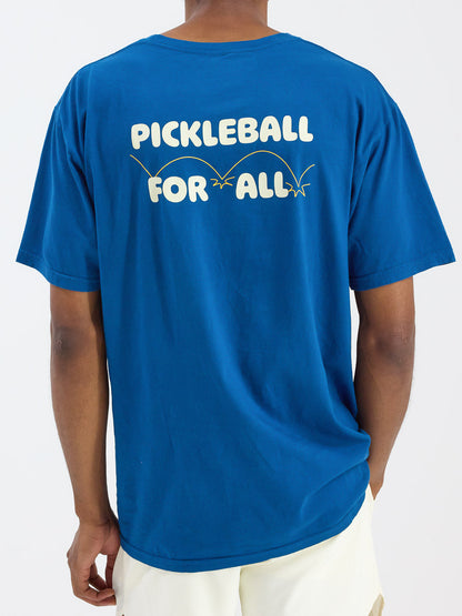 Pickleball for All Graphic Shortsleeve