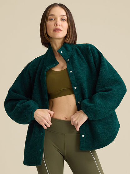 MegaFleece Snap Jacket Conifer