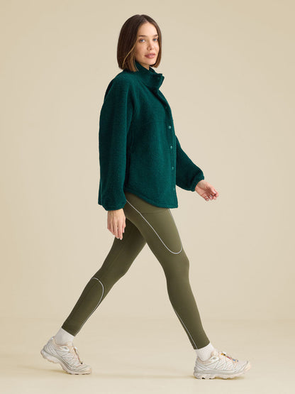 MegaFleece Snap Jacket Conifer