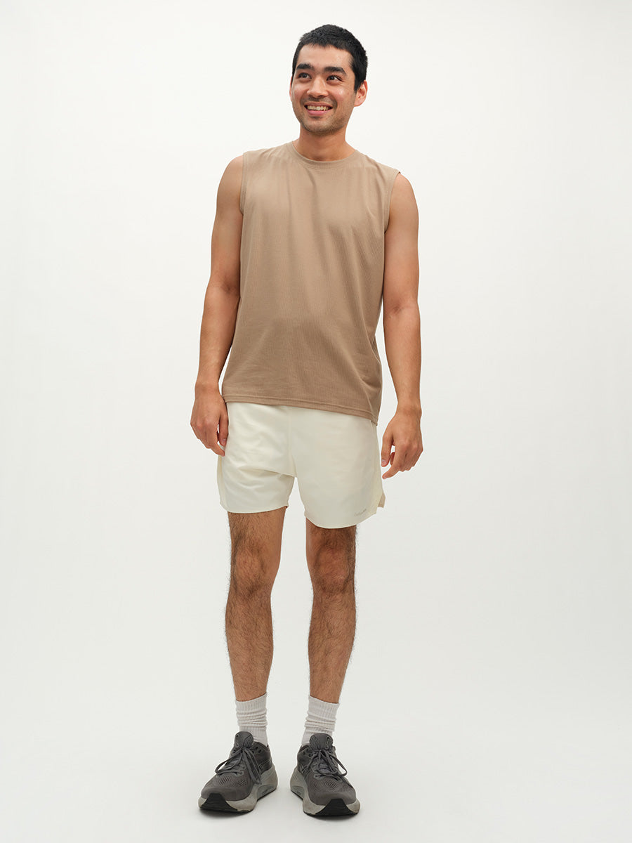 ThinkFast Mesh Muscle Tank Light Bay