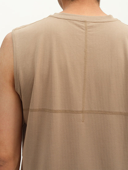 ThinkFast Mesh Muscle Tank Light Bay