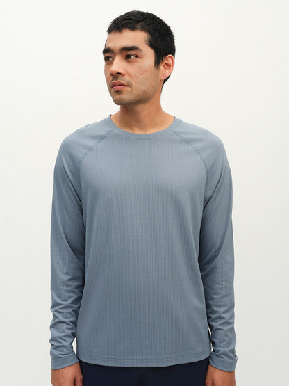 ThinkFast Mesh Longsleeve Granite