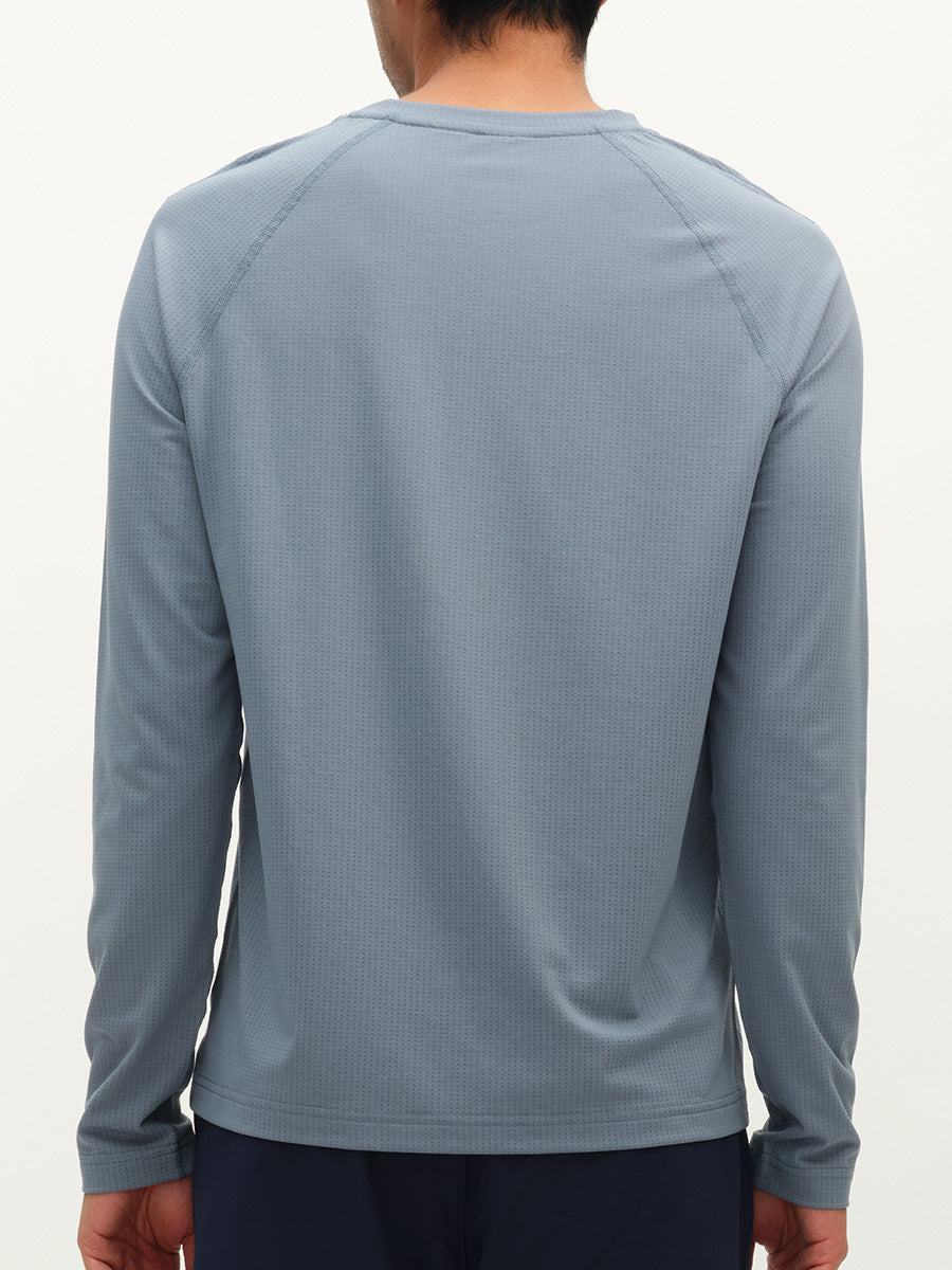 ThinkFast Mesh Longsleeve Granite
