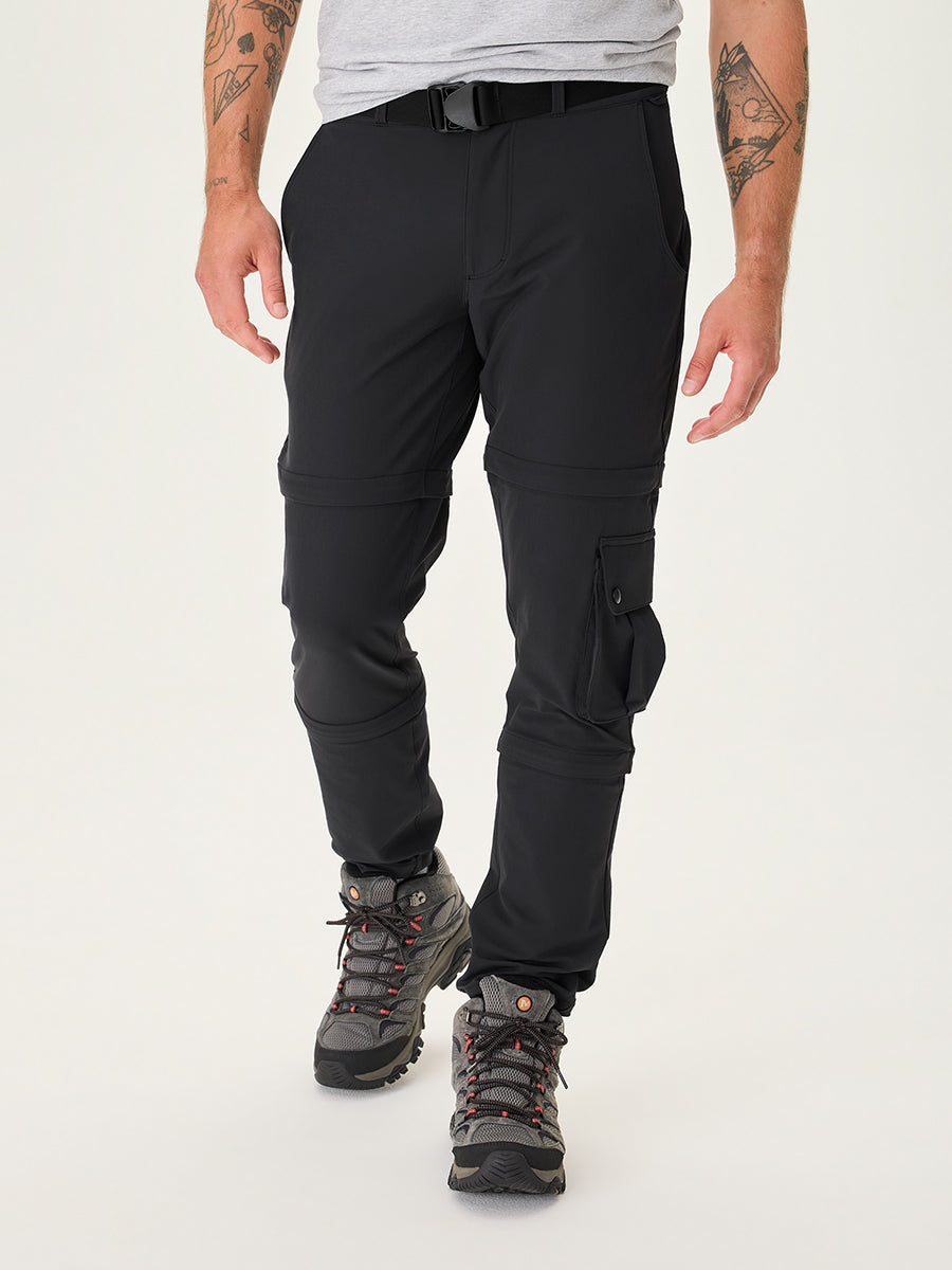 RecTrek Zip-Off Pant Black