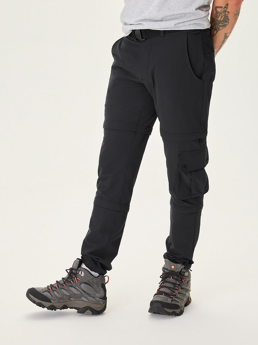 RecTrek Zip-Off Pant Black