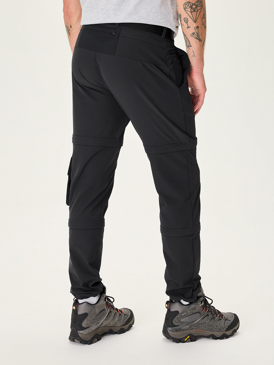 RecTrek Zip-Off Pant Black