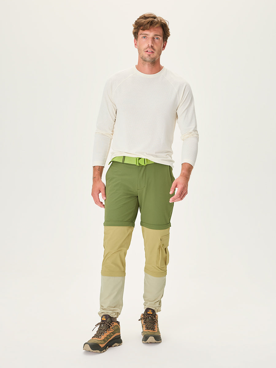 RecTrek Zip-Off Pant Olive Branch/Khaki/Enoki