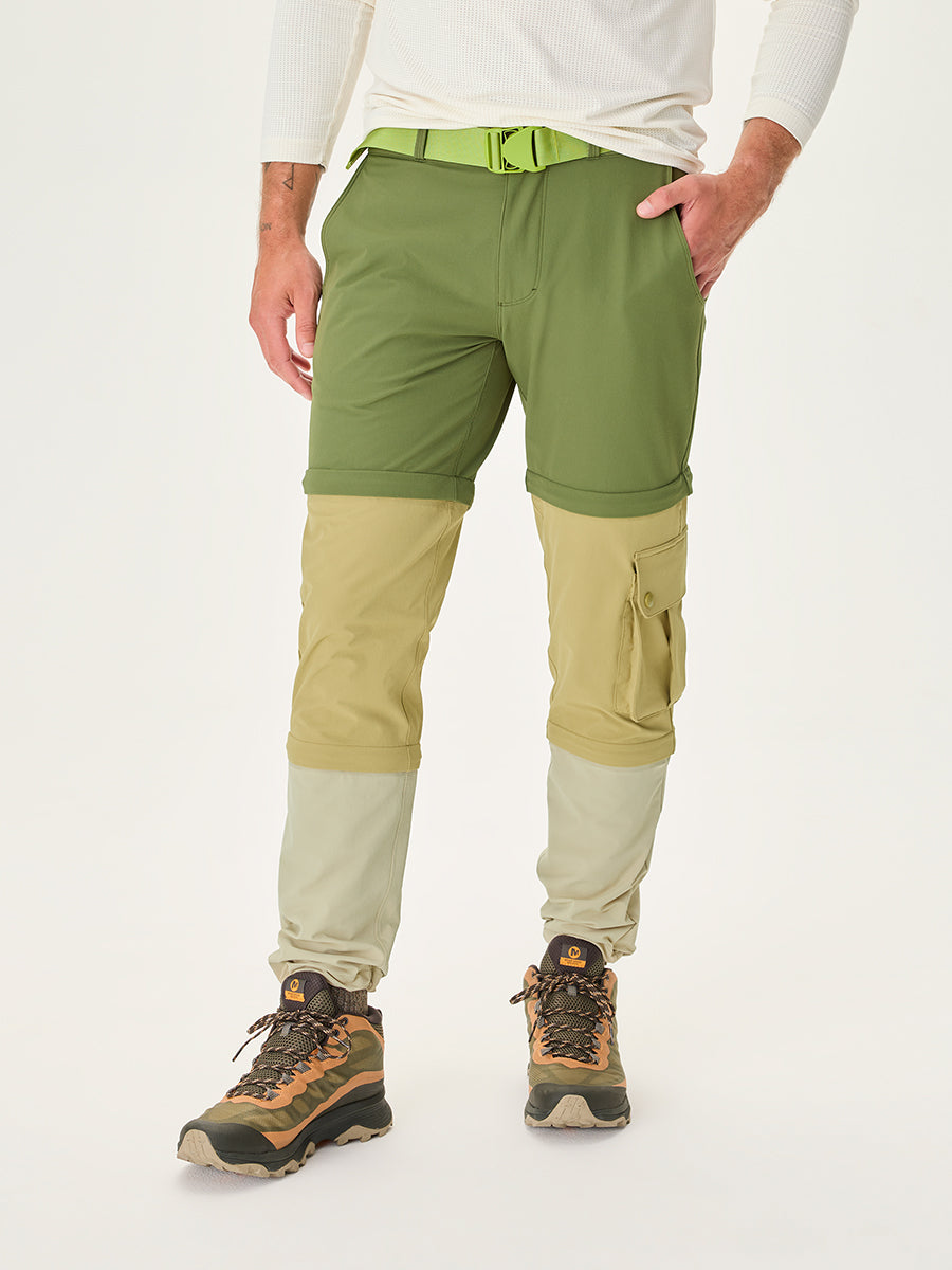 RecTrek Zip-Off Pant Olive Branch/Khaki/Enoki