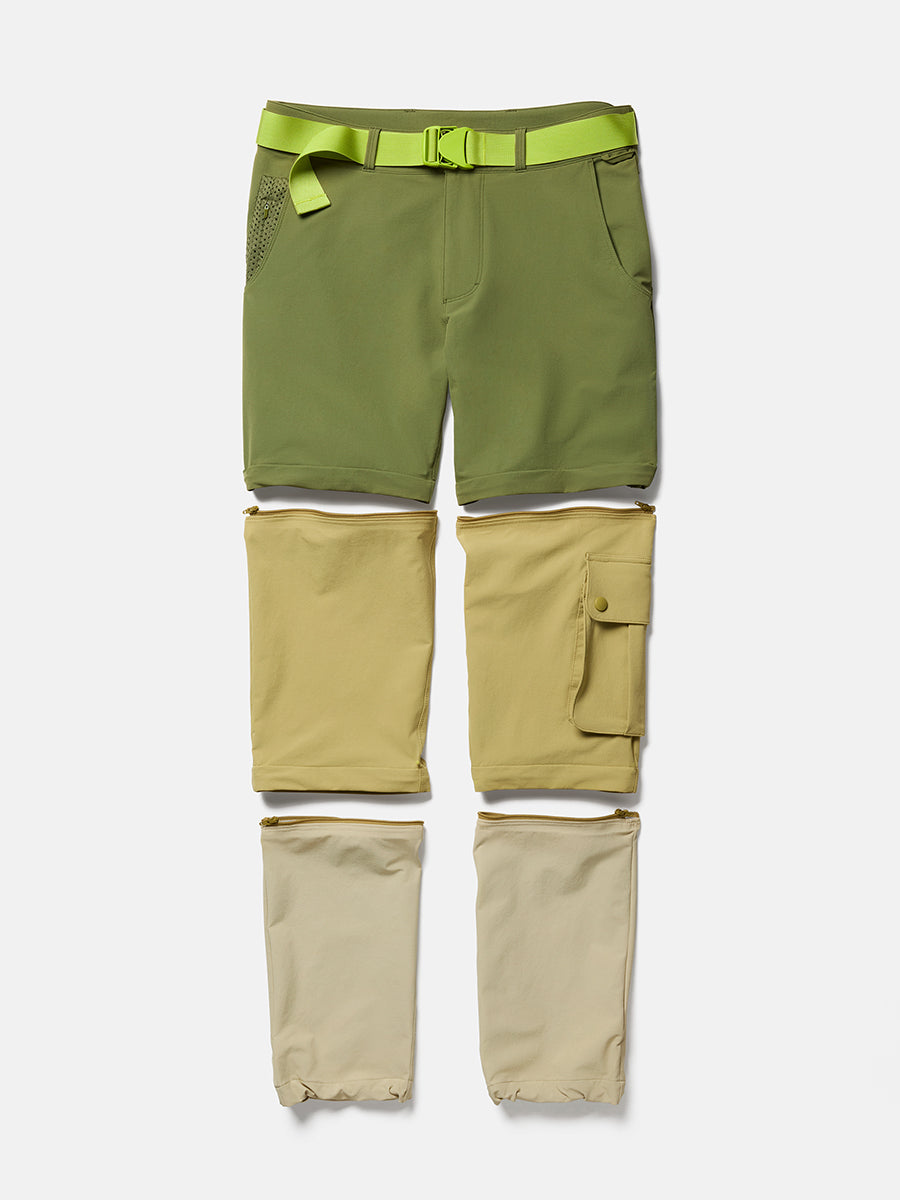 RecTrek Zip-Off Pant Olive Branch/Khaki/Enoki