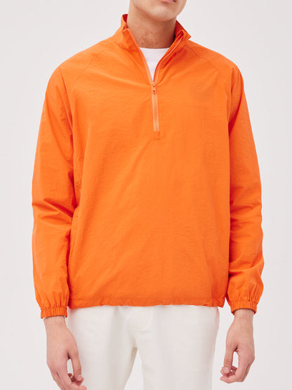 RecNylon 1/4 Zip Jacket Orangeade