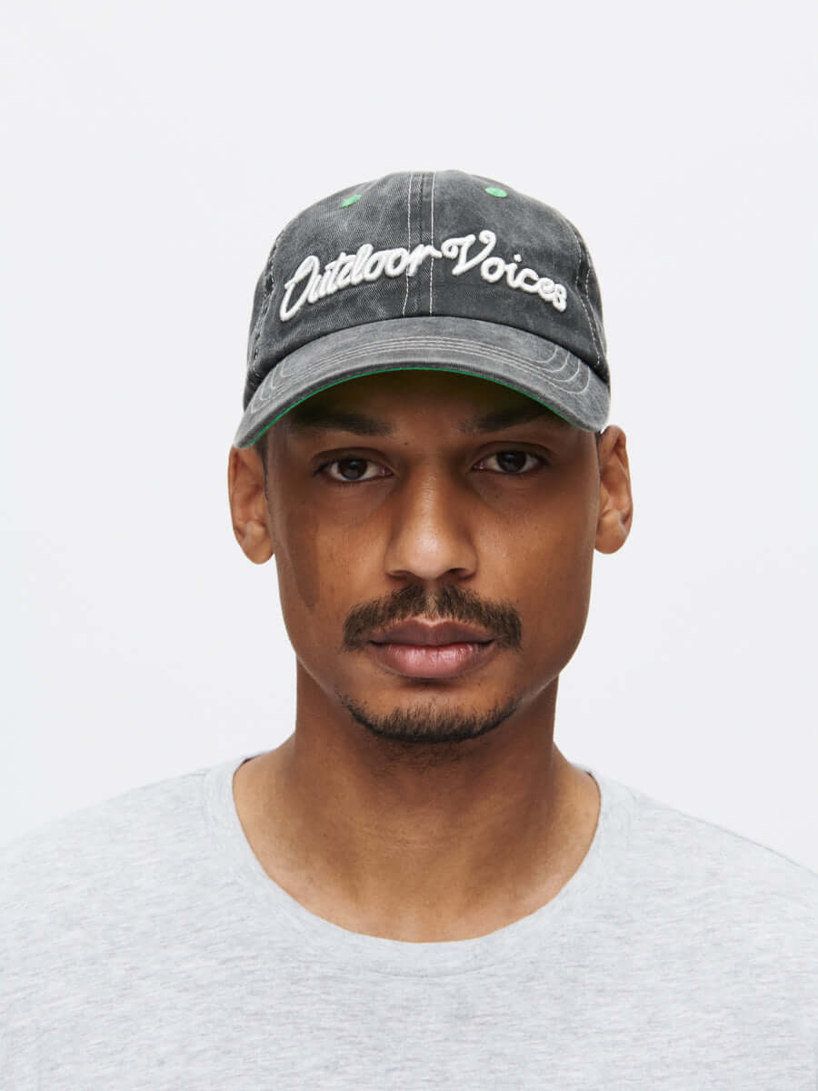 Washed Hat Washed Black