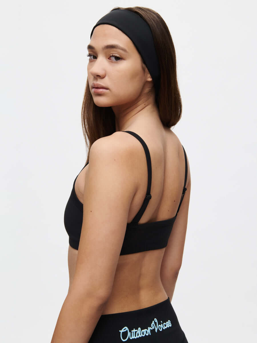 Solar Bra Black