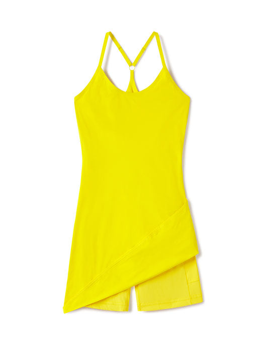 The Exercise Dress Canary Melon
