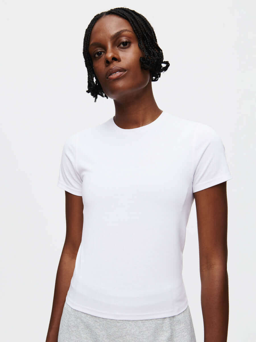 ThinkFast Jersey Baby Tee