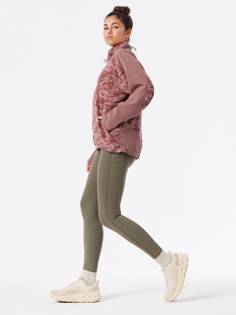 PrimoFleece Full Zip Deep Taupe Cloud