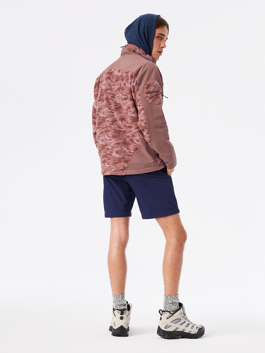 PrimoFleece Full Zip Deep Taupe Cloud