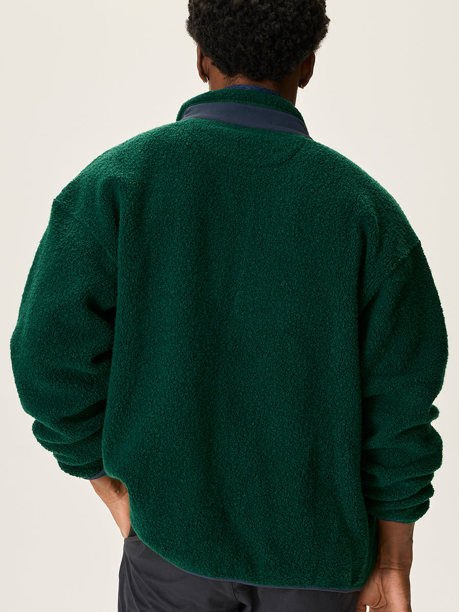 MegaFleece Full Zip Conifer/Navy