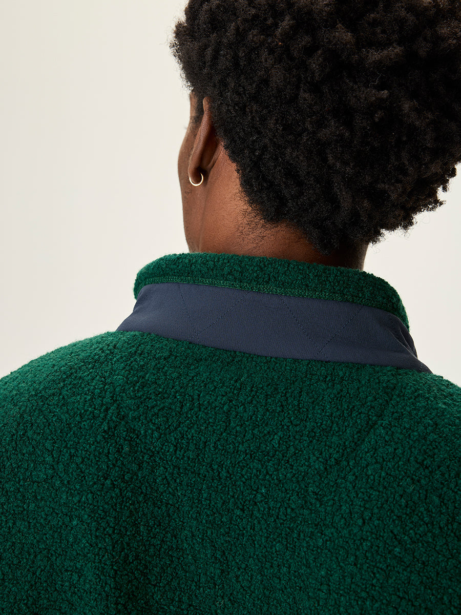MegaFleece Full Zip Conifer/Navy