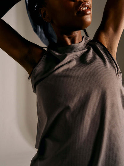 ThinkFast Mesh Muscle Tank Thunder