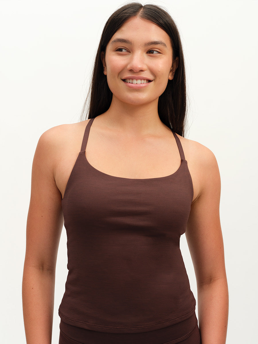 TechSweat Move Free Tank Dark Bay
