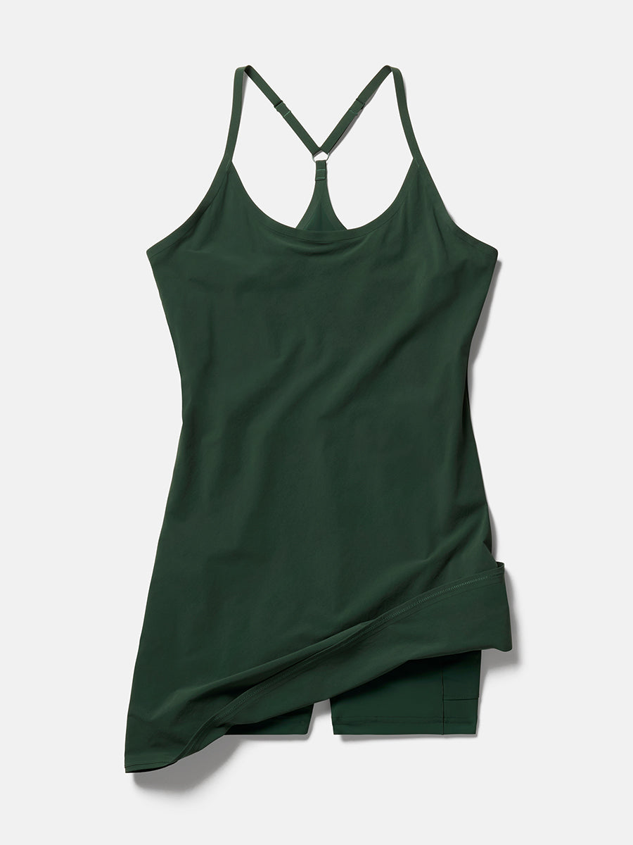 The Exercise Dress Evergreen