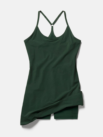 The Exercise Dress Evergreen