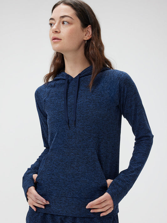 CloudKnit Hoodie Navy