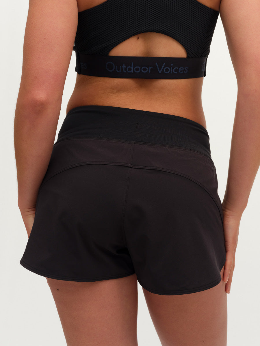 Hudson 2.5" Short Black