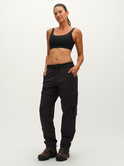 RecTrek Zip-Off Pant Black