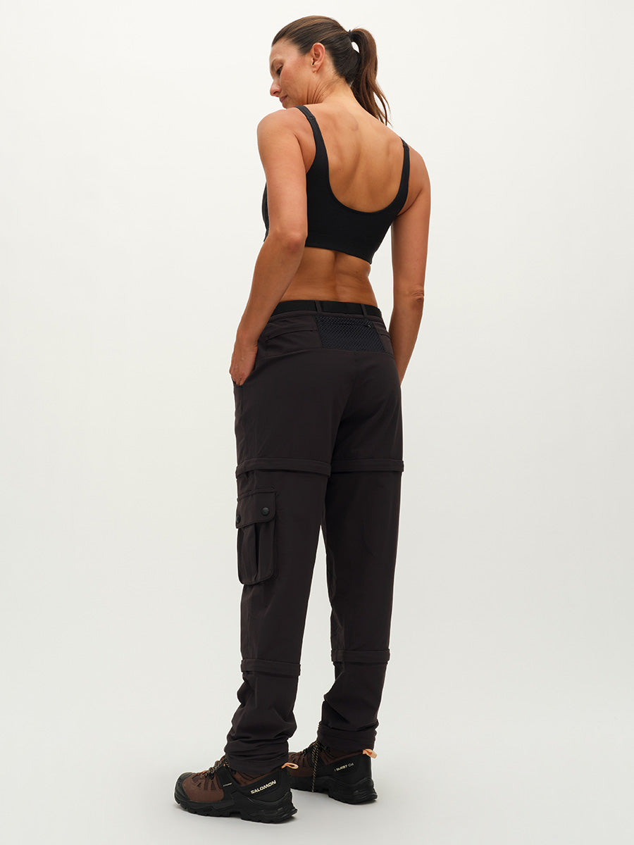 RecTrek Zip-Off Pant Black
