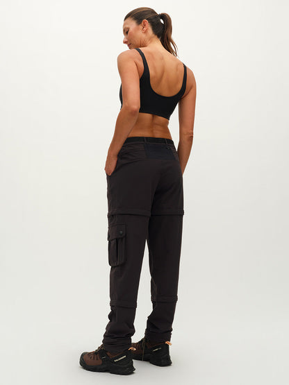 RecTrek Zip-Off Pant Black