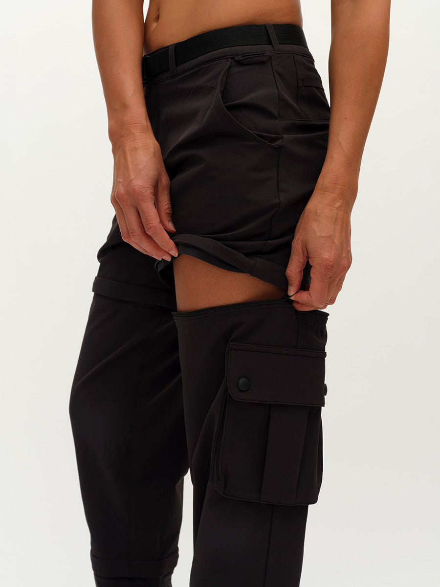 RecTrek Zip-Off Pant Black