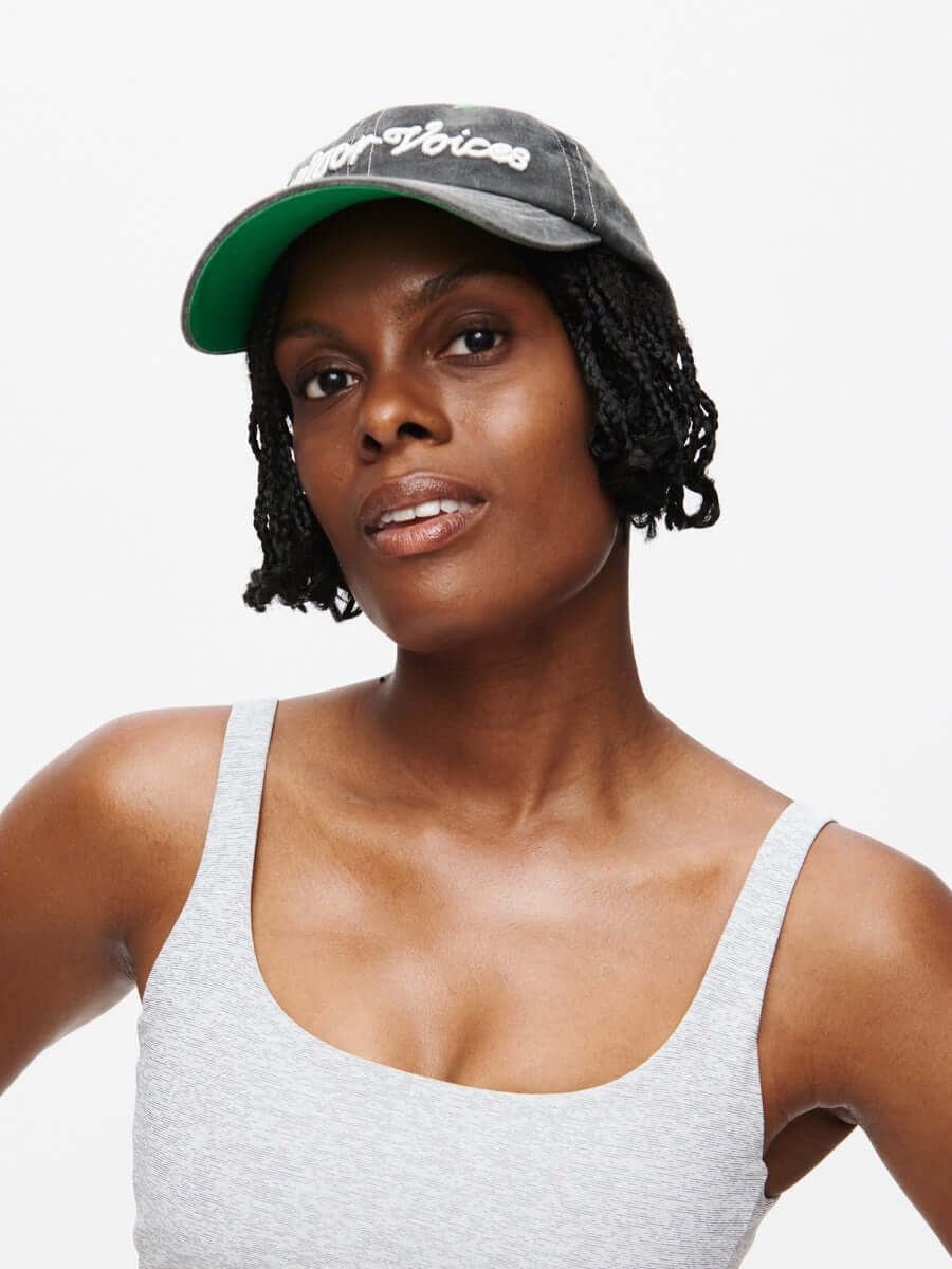 Washed Hat Washed Black