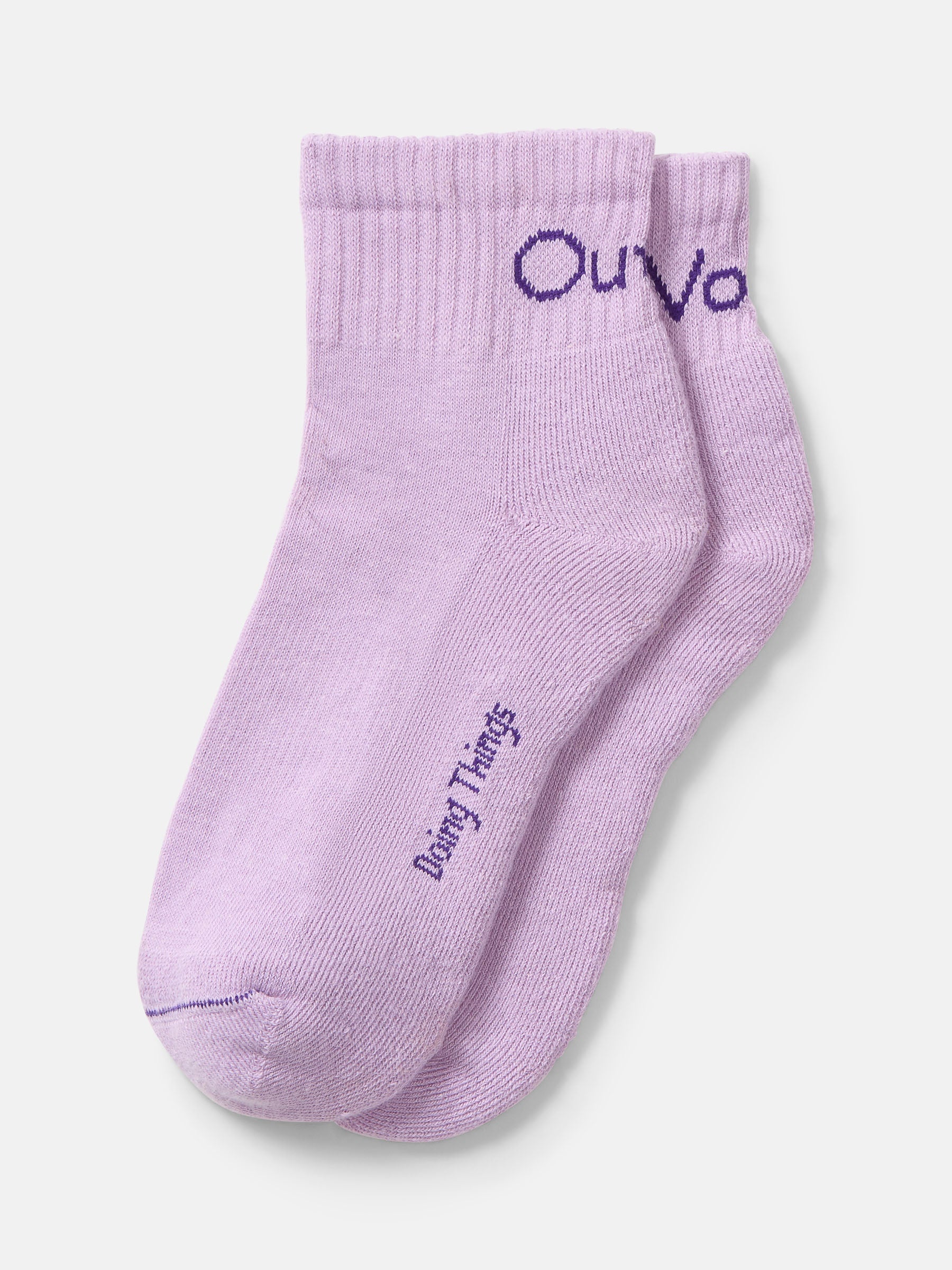 OV Rec Ankle Sock Pastel Lilac