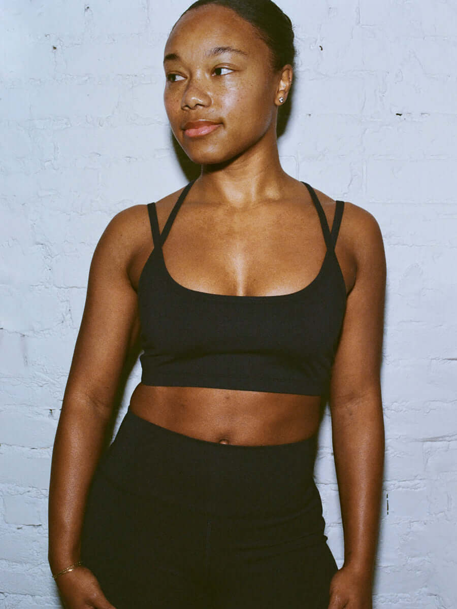 Apple Bra Black