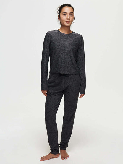 CloudKnit Boxy Longsleeve Charcoal